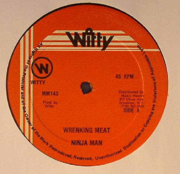 NINJA MAN - Wrenking Meat (warehouse find: slight sleeve wear)