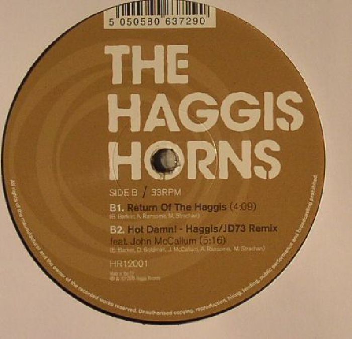 HAGGIS HORNS, The - Return Of The Haggis EP