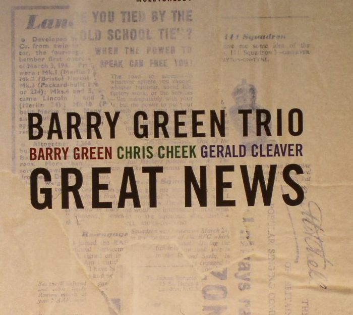 BARRY GREEN TRIO - Great News