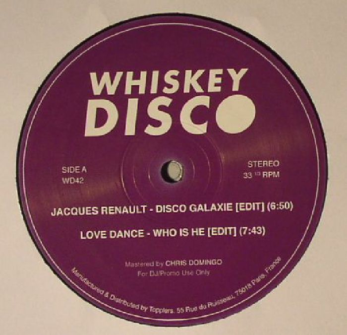 RENAULT, Jacques/LOVE DANCE/KON - Disco Galaxie