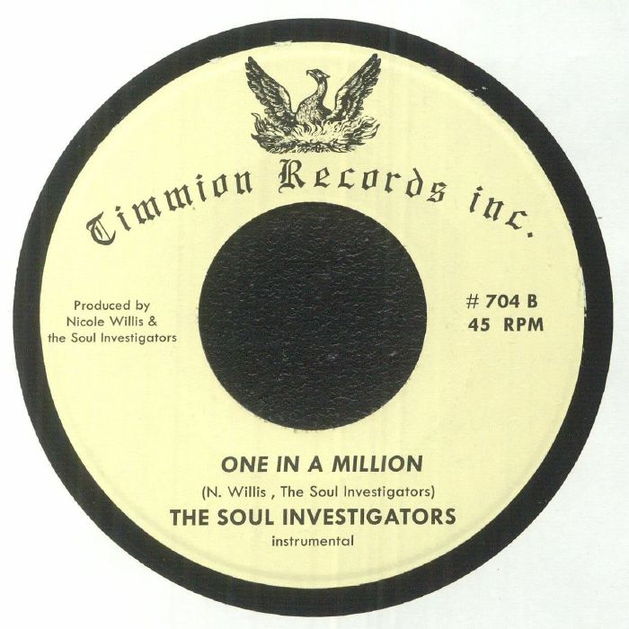 WILLIS, Nicole/THE SOUL INVESTIGATORS - One In A Million