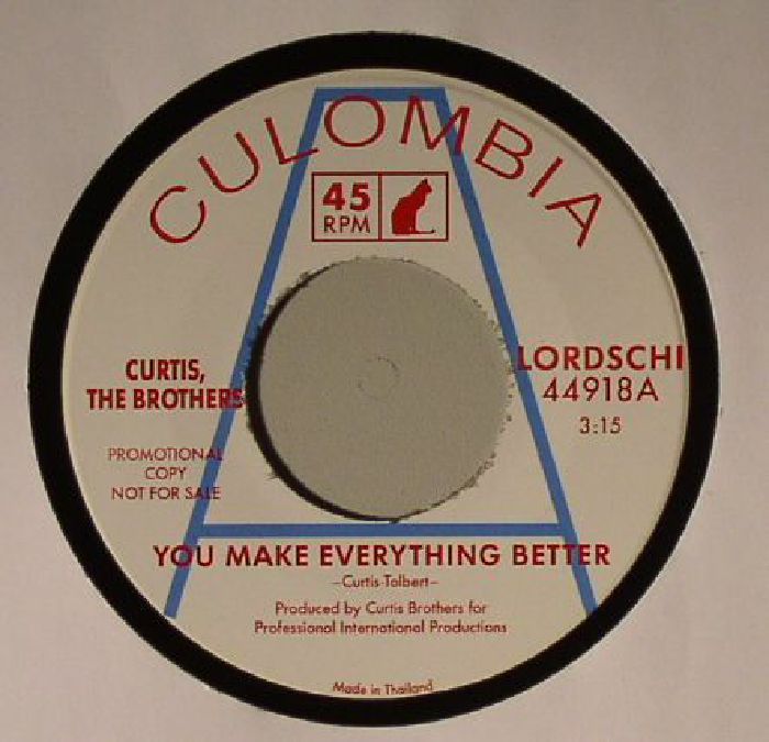 CURTIS THE BROTHERS/ERIC LOMAX - You Make Everything Better