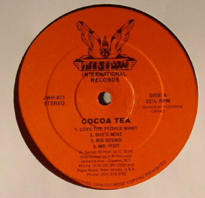 COCOA TEA - Cocoa Tea (warehouse find: slight sleeve wear)