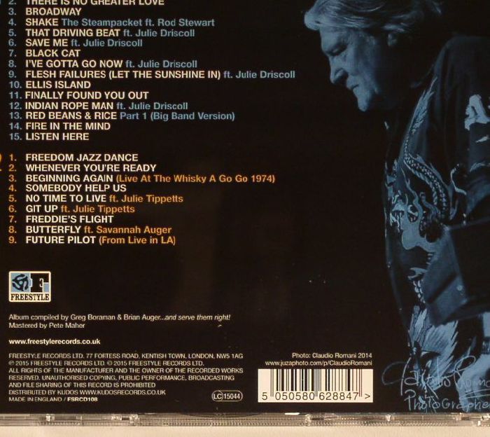 AUGER, Brian - Back To The Beginning: The Brian Auger Anthology