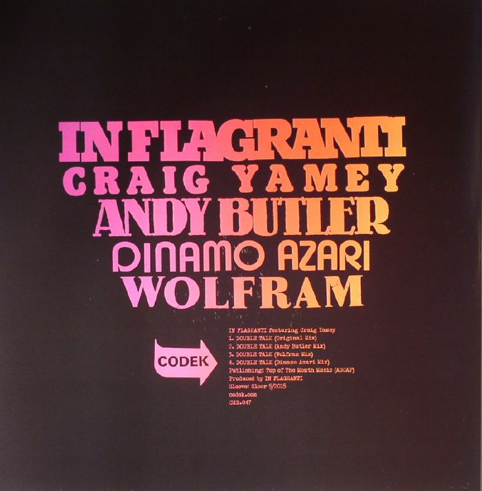 IN FLAGRANTI feat CRAIG YAMEY - Double Talk