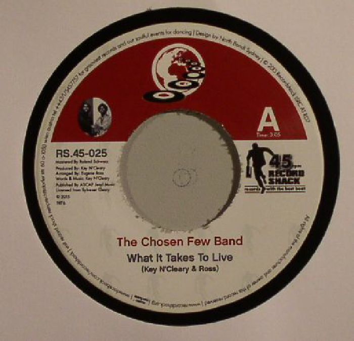 CHOSEN FEW BAND, The - What It Takes To Live