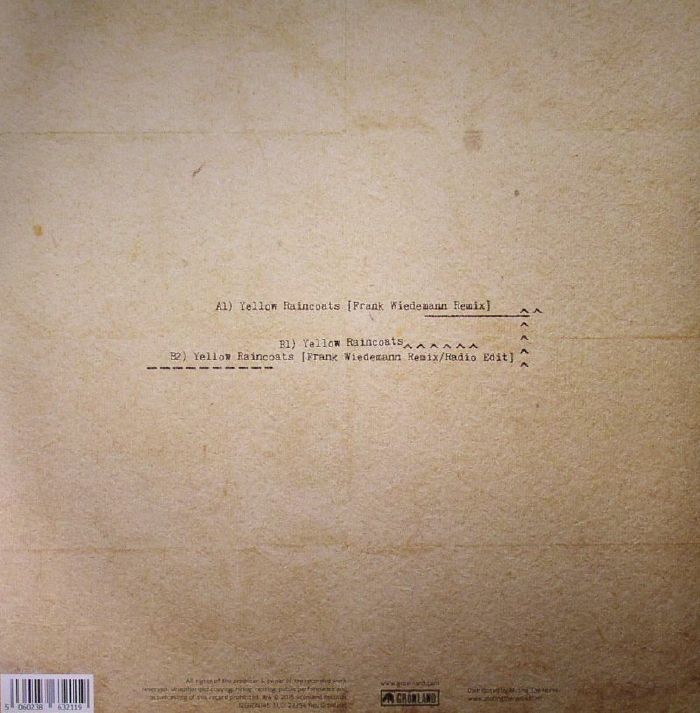 I HAVE A TRIBE - Yellow Raincoats (Frank Wiedemann remix)