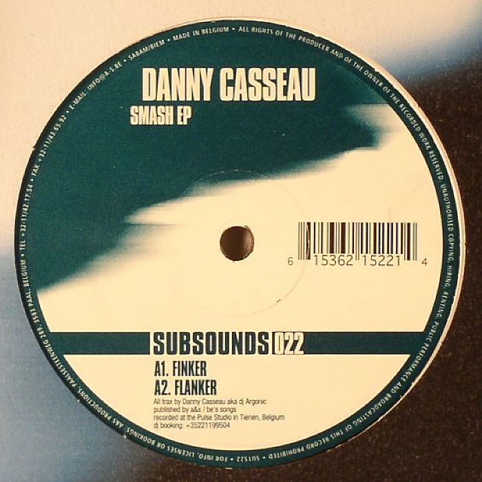 CASSEAU, Danny - Smash EP