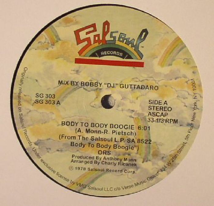 ORS aka ORLANDO RIVA SOUND - Body To Body Boogie (remastered)