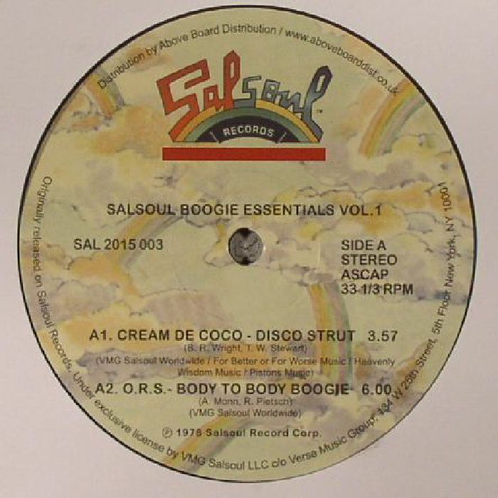 CREAM DE COCO/ORS/AURRA/RAFAEL CAMERON - Salsoul Boogie Essentials Vol 1