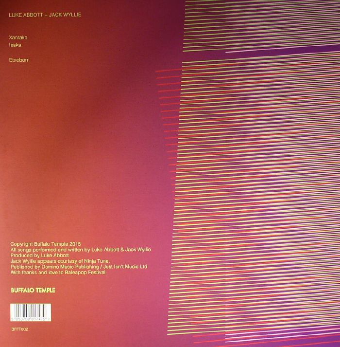 ABBOTT, Luke/JAKE WYLLIE - Luke Abbott & Jake Wyllie