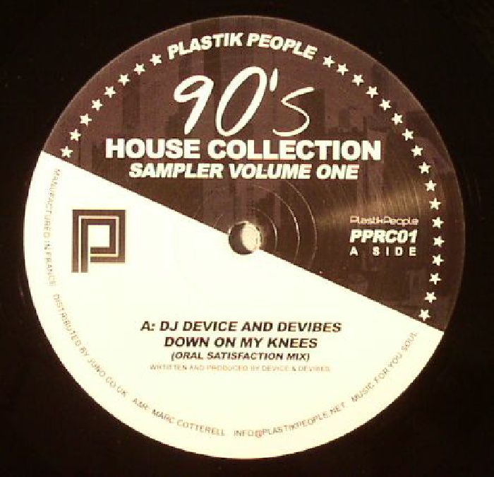 DJ DEVICE/DEVIBES/THE KENTROS/WORKIN' HAPPILY - 90's House Collection Sampler 1
