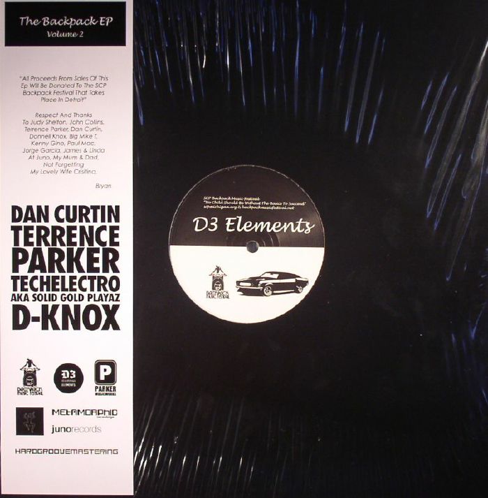 CURTIN, Dan/TECHELECTRO/D KNOX/TERRENCE PARKER - The Backpack EP Vol 2