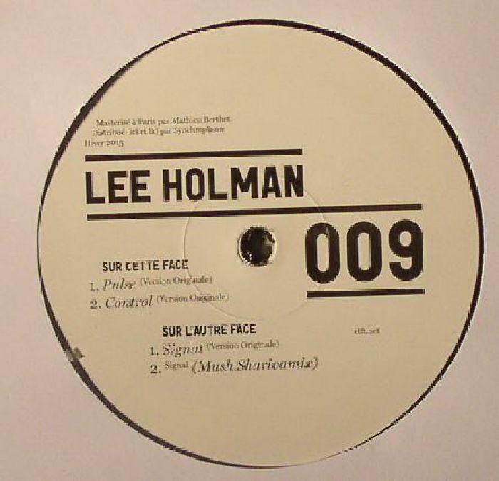 HOLMAN, Lee - Enclave EP