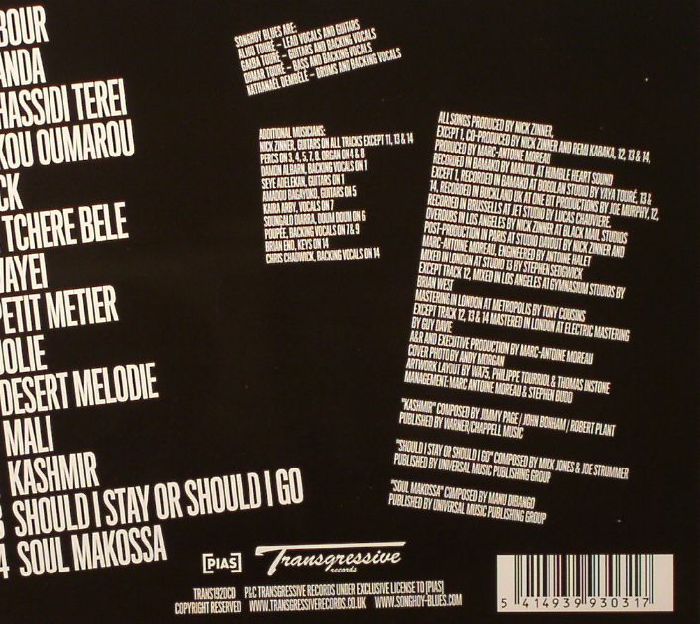 SONGHOY BLUES - Music In Exile (Deluxe Edition)