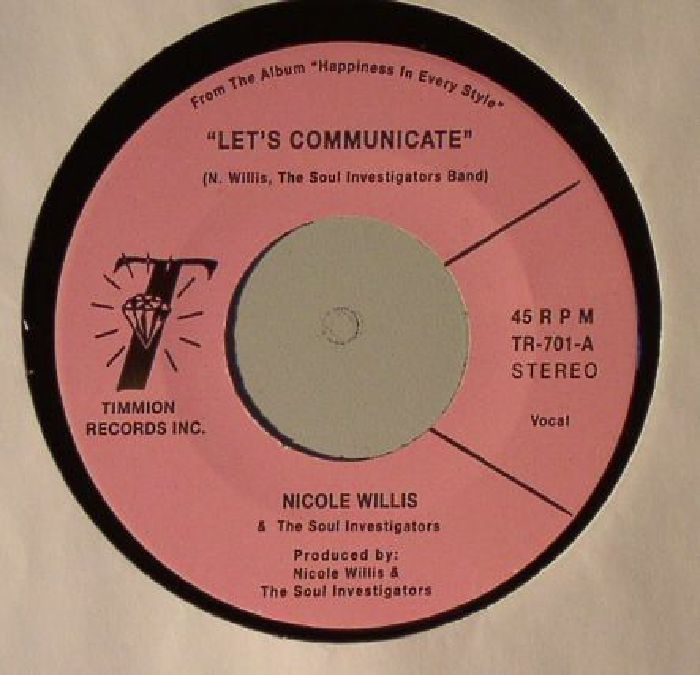WILLIS, Nicole/THE SOUL INVESTIGATORS - Let's Communicate