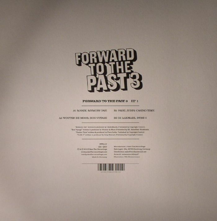 MANIK/WOUTER DE MOOR/PAVEL IUDIN/DJ AAKMAEL - Forward To The Past 3 EP 1