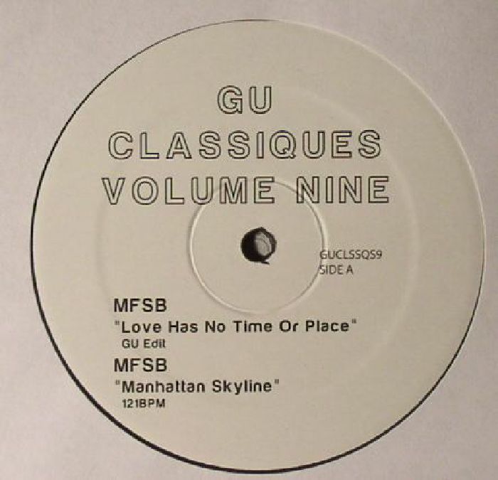 GU aka GLENN UNDERGROUND - Classiques Volume Nine