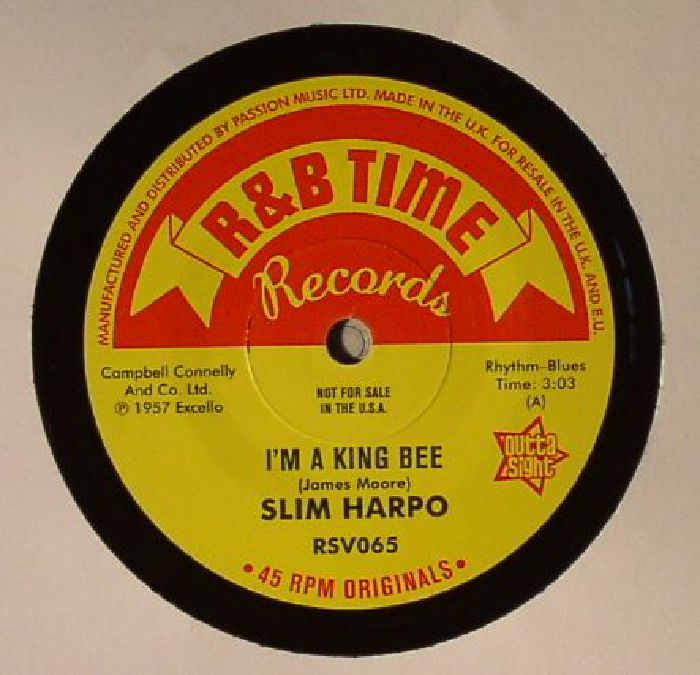 SLIM HARPO - I'm A King Bee