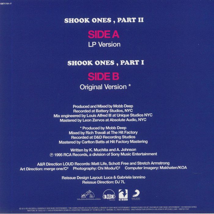 MOBB DEEP - Shook Ones Part 1 & 2