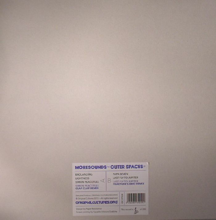 MORESOUNDS - The Outer Spaces EP