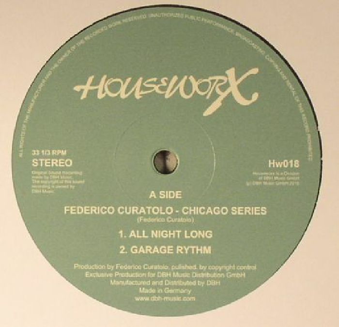 CURATOLO, Federico - Chicago Series