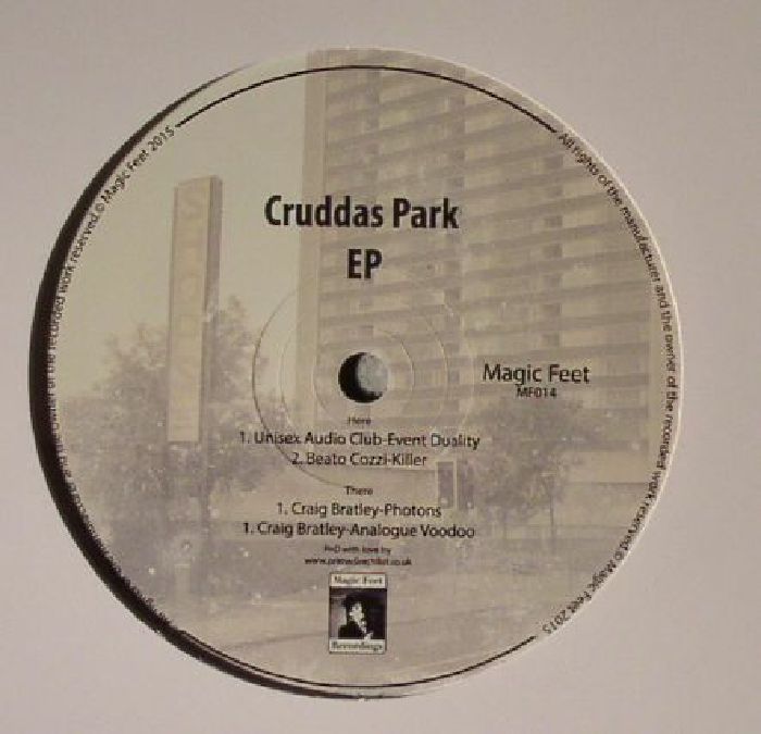 UNISEX AUDIO CLUB/BEATO COZZI/CRAIG BRATLEY - Cruddas Park EP