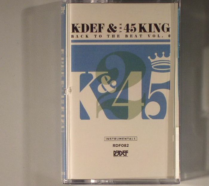 K DEF/THE 45 KING - Back To The Beat Vol 2: Instrumentals