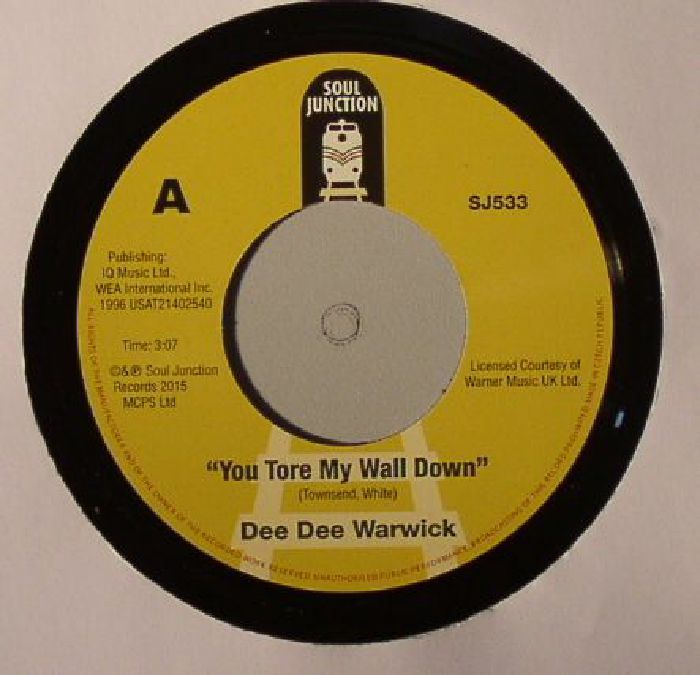 WARWICK, Dee Dee - You Tore My Wall Down