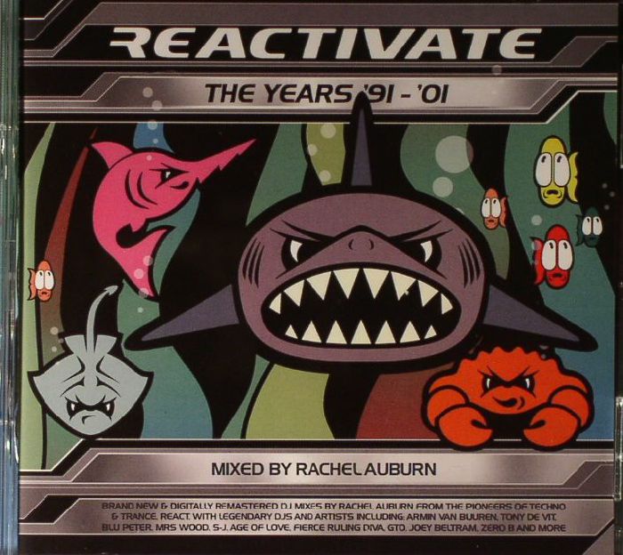 AUBURN, Rachel/VARIOUS - Reactivate: The Years 91-01 (remastered)