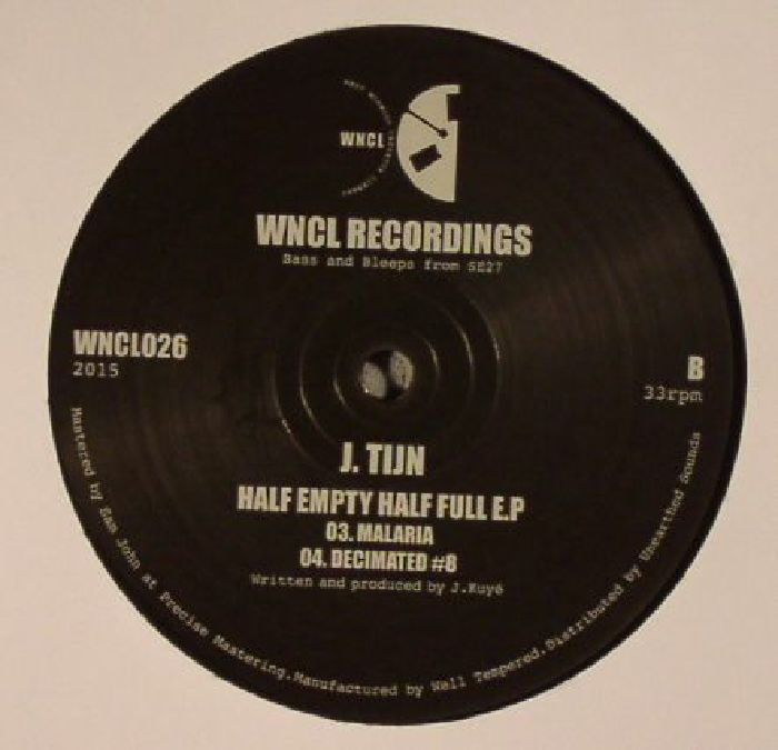 J TIJN - Half Empty Half Full EP