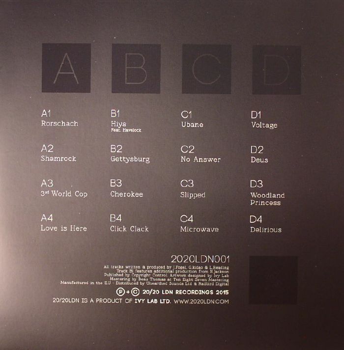 IVY LAB 20/20 Volume 1 vinyl at Juno Records.