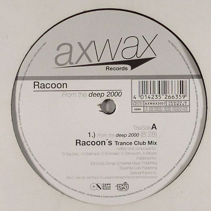 RACOON - From The Deep 2000 (new mixes)