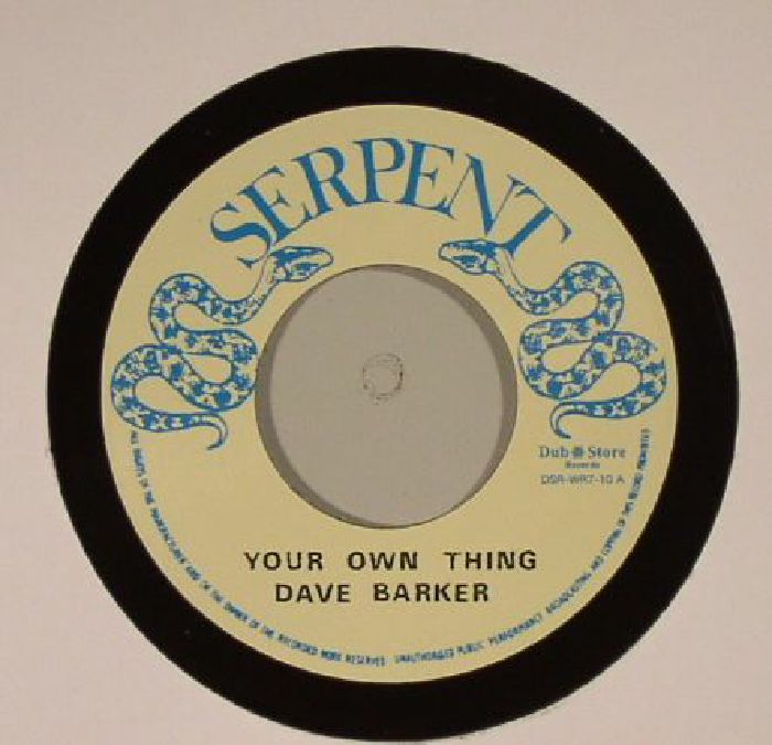 BARKER, Dave/THE TECHNIQUES - Your Own Thing