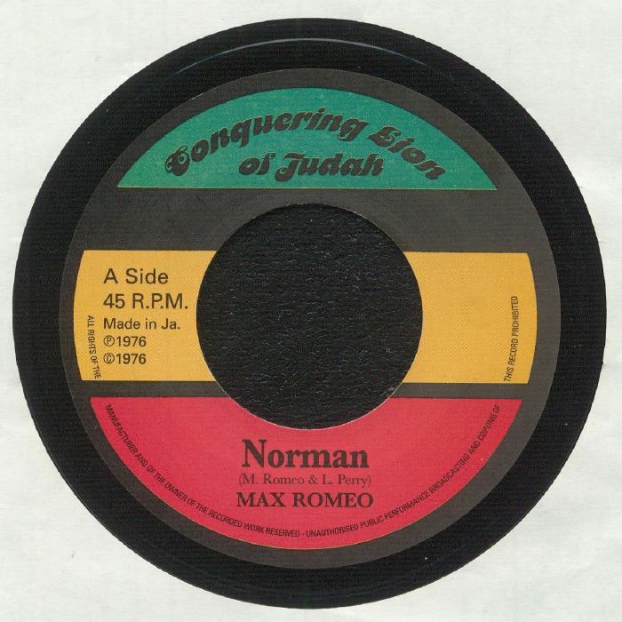 MAX ROMEO/UPSETTERS - Norman