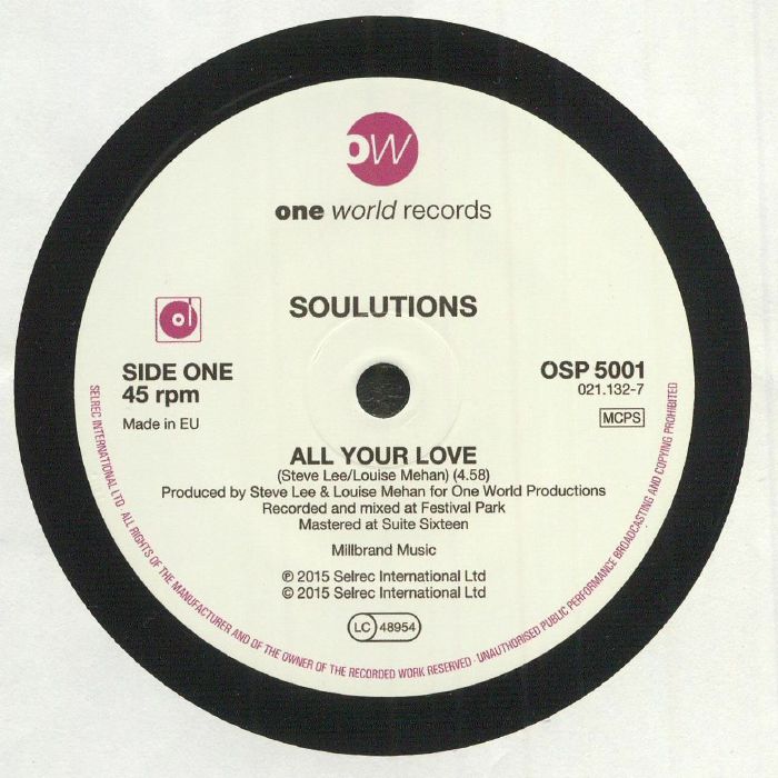 SOULUTIONS - All Your Love