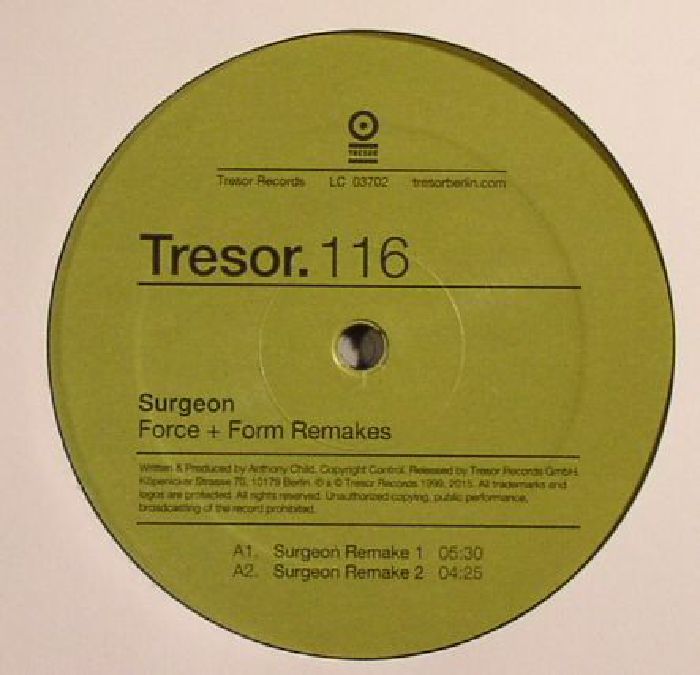 SURGEON - Force & Form Remakes (remastered)