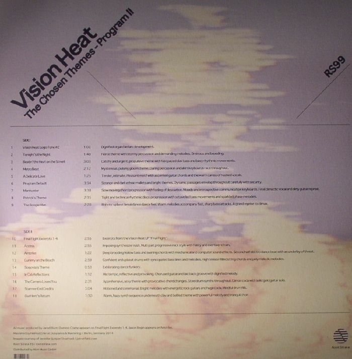 VISION HEAT - The Chosen Themes: Program II