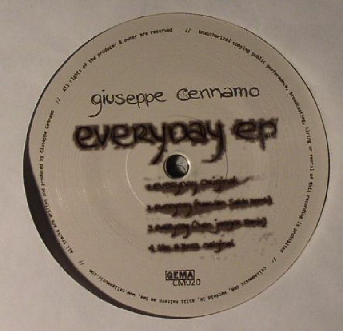 CENNAMO, Giuseppe - Everyday EP