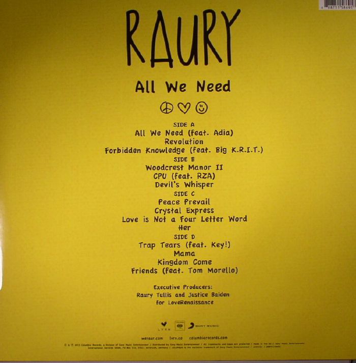 raury all we need deluxe