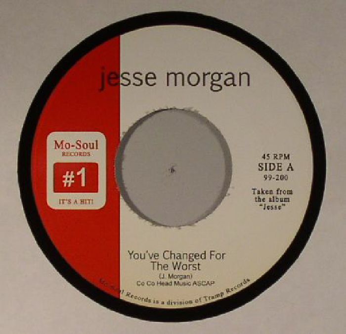 MORGAN, Jesse - You've Changed For The Worst