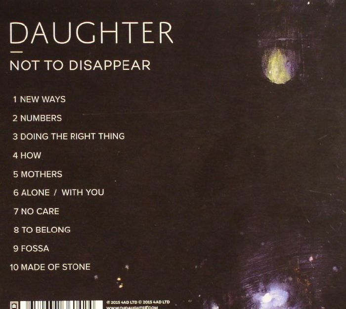 Daughter Not To Disappear Vinyl At Juno Records