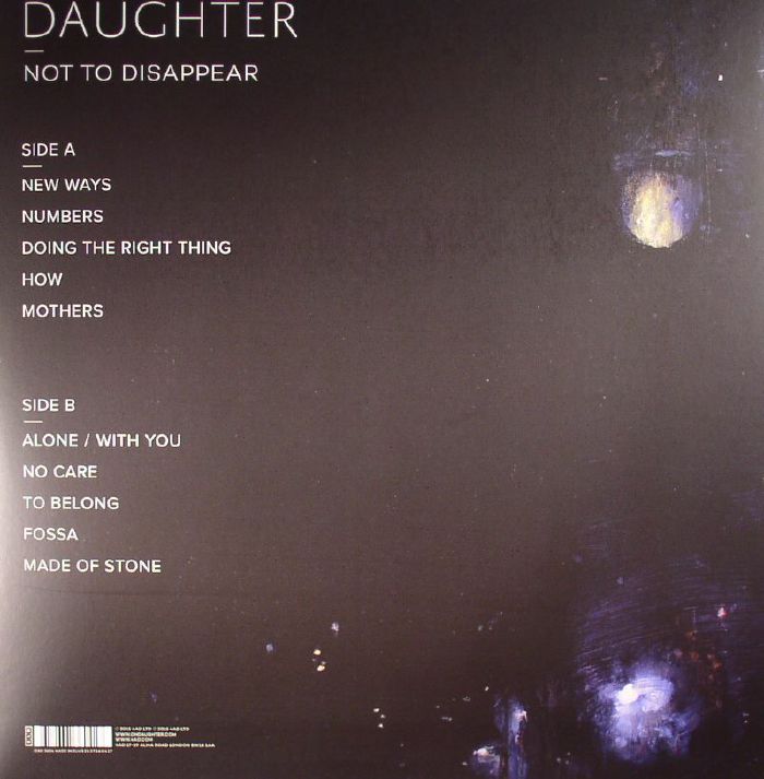DAUGHTER - Not To Disappear