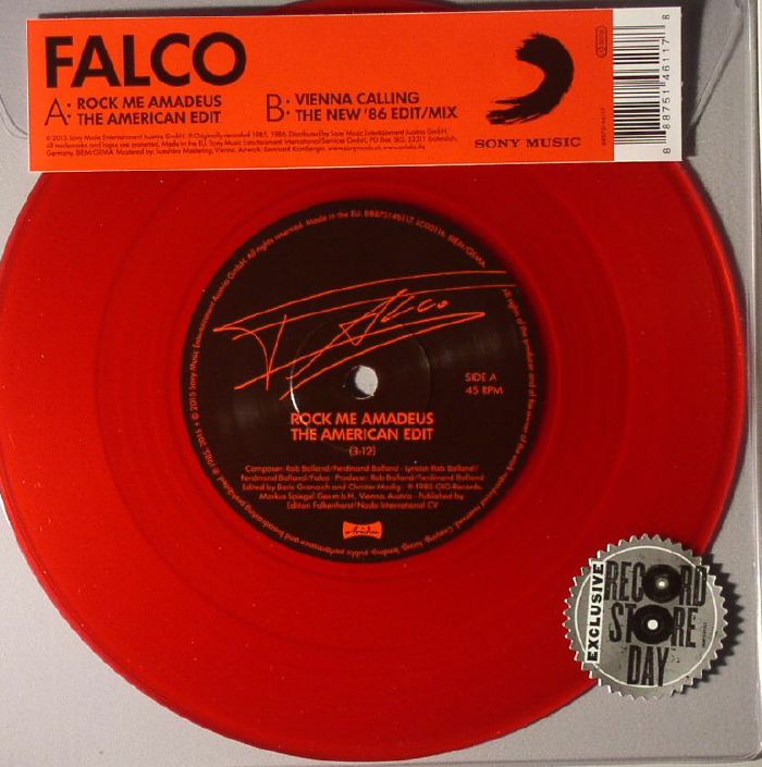 FALCO - Rock Me Amadeus (Record Store Day Black Friday 2015)