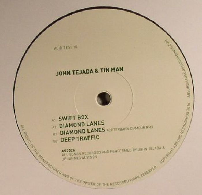 TEJADA, John/TIN MAN - Acid Test 10