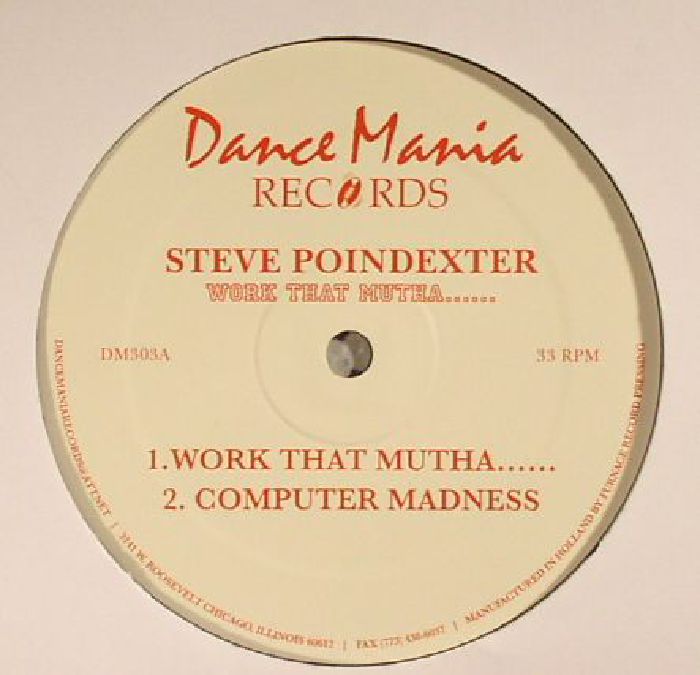 POINDEXTER, Steve - Work That Mutha