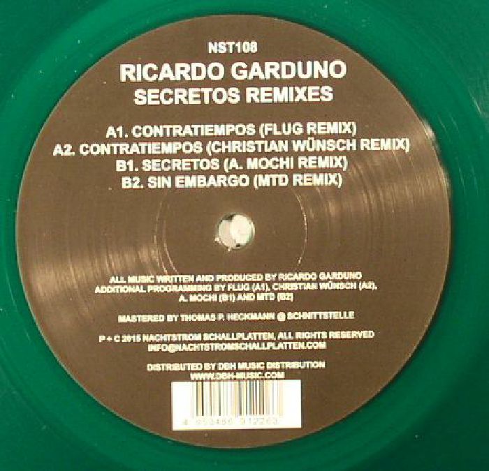 GARDUNO, Ricardo - Secretos (remixes)
