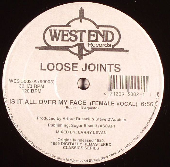 LOOSE JOINTS - Is It All Over My Face