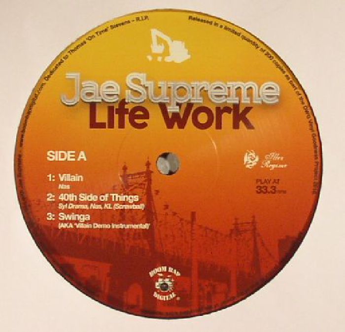 JAE SUPREME - Life Work