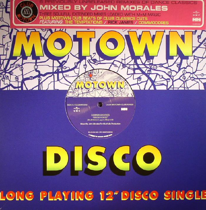 MORALES, John/THE TEMPTATIONS/RICK JAMES/COMMODORES - Club Motown Club Kings